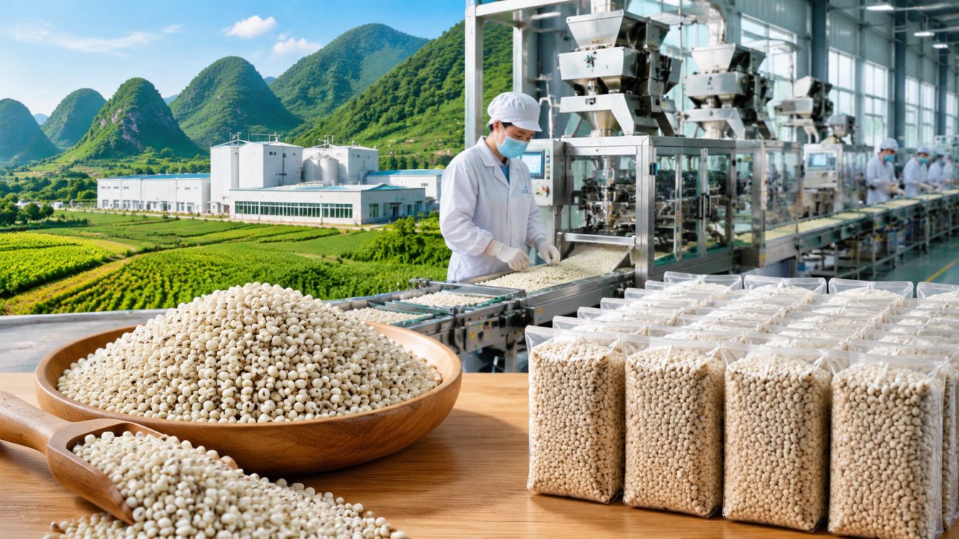 林甸县为薏仁米采购提供产地直供